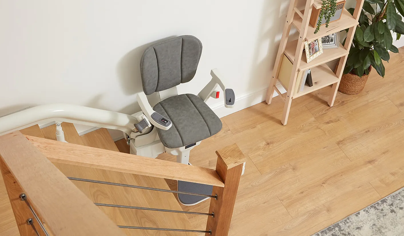 Platinum stairlifts in action in the home